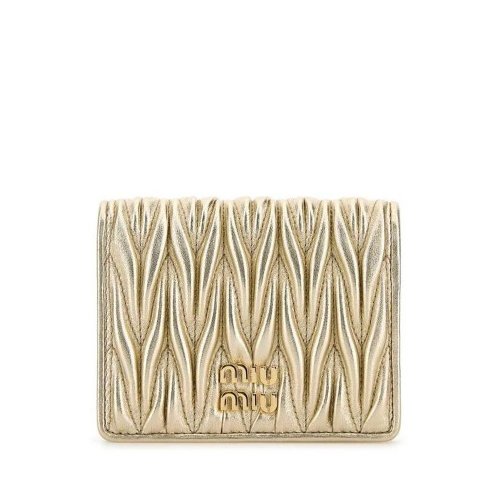Nappa Leather Compact Wallet